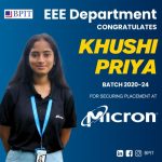 Khushi Priya EEE (2020-24) Micron 13LPA